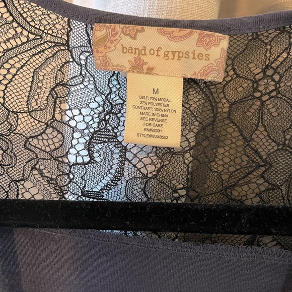 Navy blue long sleeve romper / playsuit - Picture 4 of 4